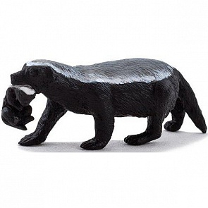 Фигурка - Медоед с детенышем, размер 8 х 1,75 х 3 см. (Mojo, 387153)